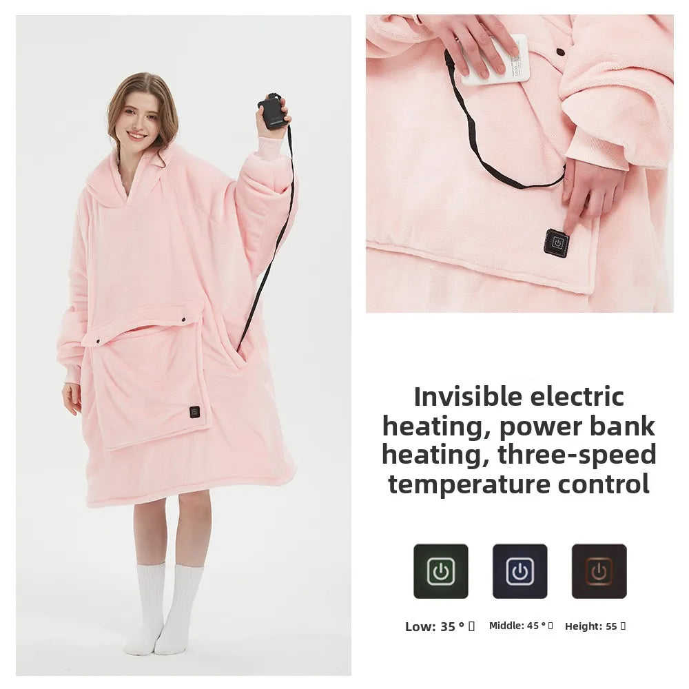 Joey heated hoodie with front pouch