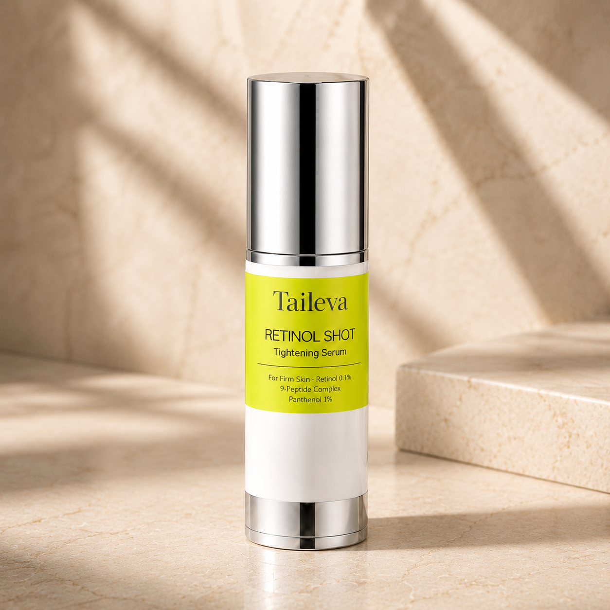 Taileva Retinol Shot, angled