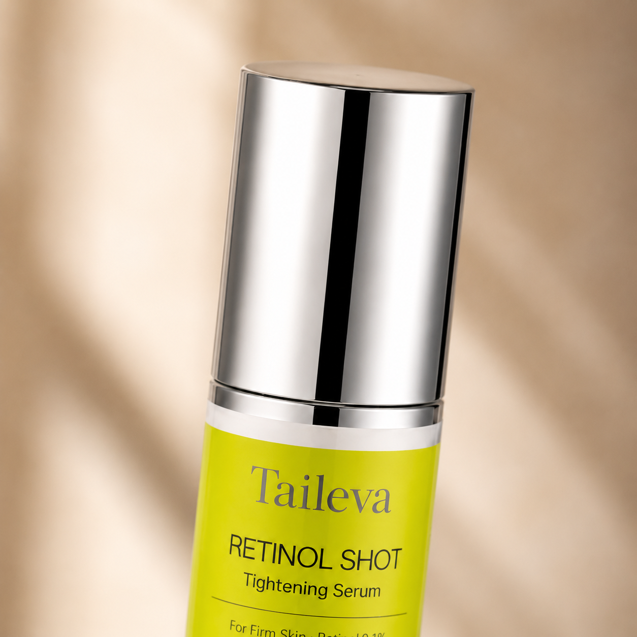 Taileva Retinol Shot, pump detail