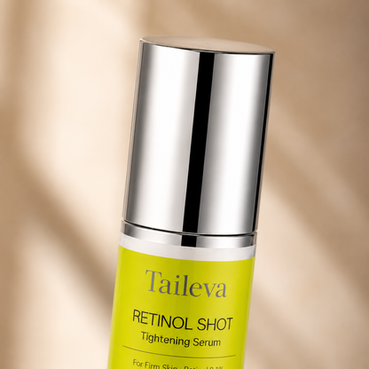 Taileva Retinol Shot, pump detail